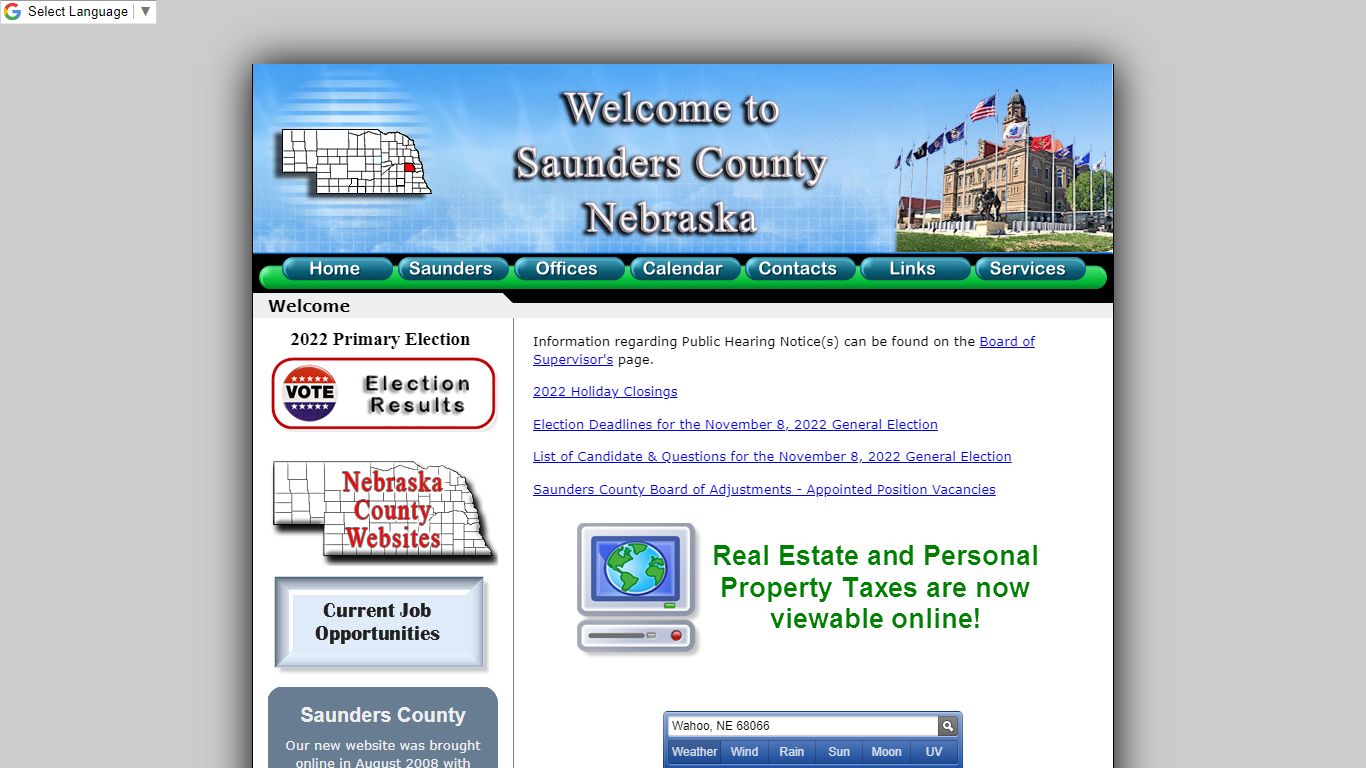 Saunders County Nebraska